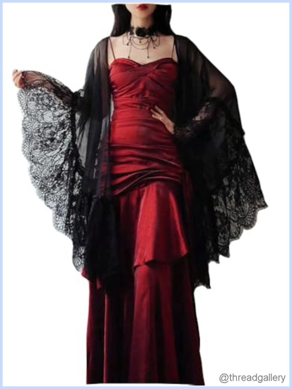 Lace Chiffon Shawl Wrap Scarf for Wedding Party Bridal Cover Up